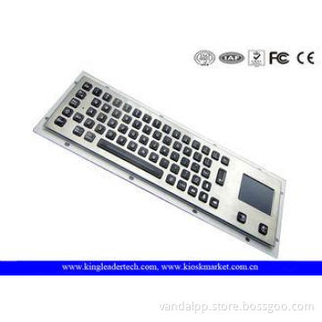 Customizable Illuminated Metal Keyboard High Resistant With